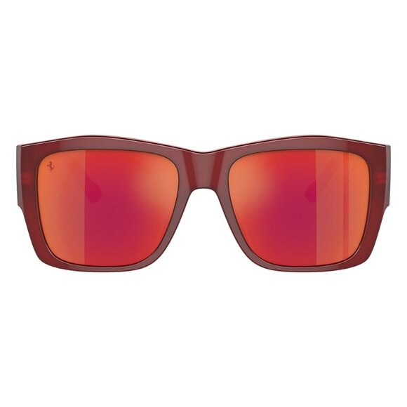 New FERRARI SCUDERIA Red Square FH2003U 709/69 Sunglasses Women - Picture 2 of 6